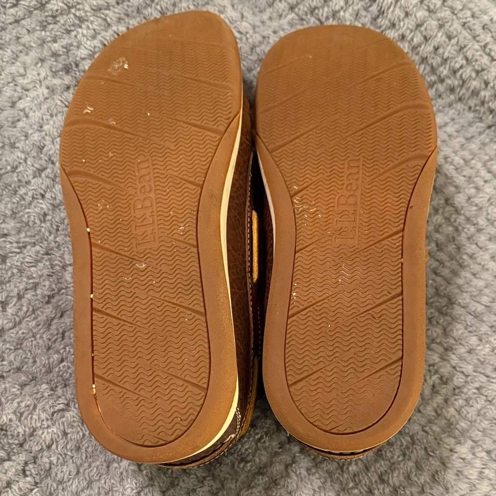 L. L. Bean Leather Boat Shoes Dadcore Cabincore